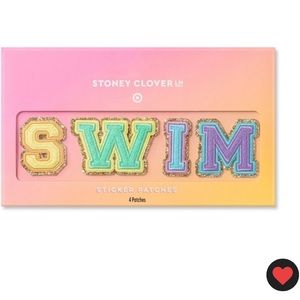 💗💚💙 Stoney Clover Lane x Target SWIM 4 Letter Patch Patches